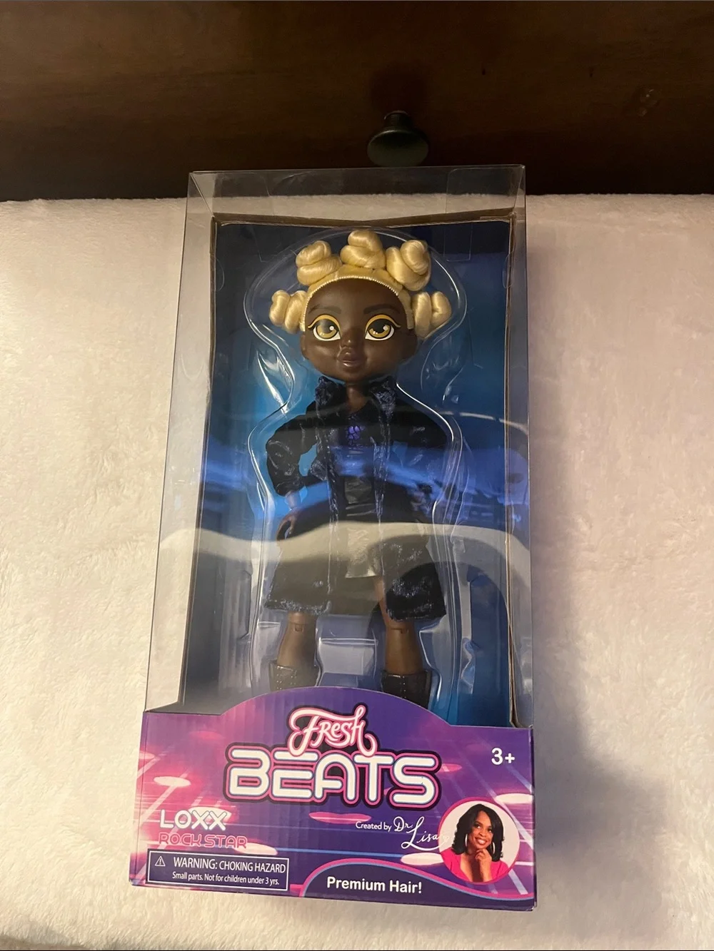 Loxx Doll – Black Skin with Blonde Hair